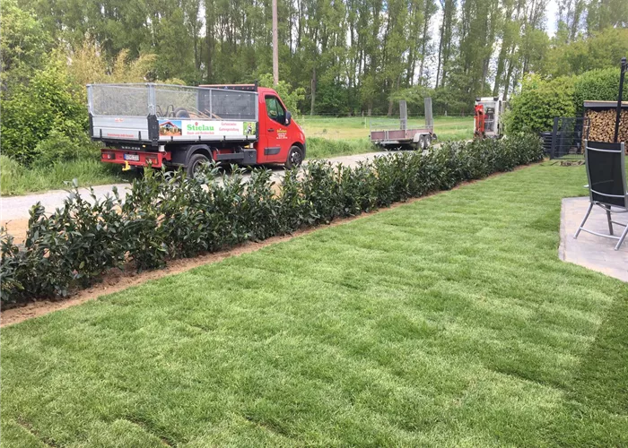 Gartengestaltung eines Neubaugrundstückes